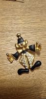 Extravagante Vintage Brosche, Zirkus Clown, Top Zustand!