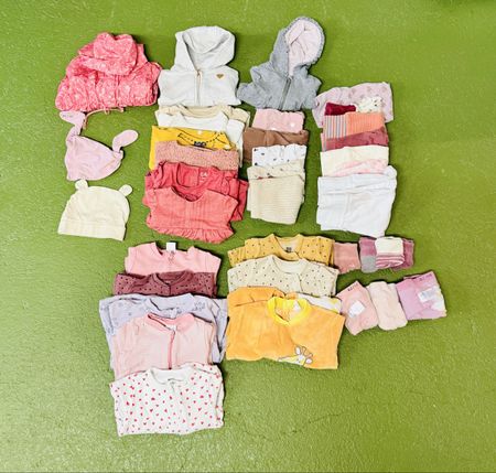 Baby Kleider Set Mädchen Grösse 62/68 guter Zustand