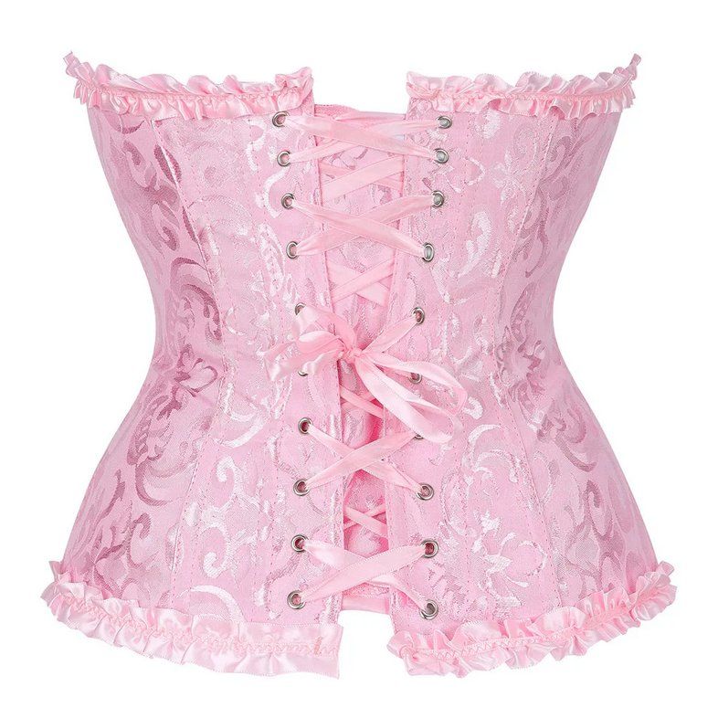 Top: Bustierkorsetts viktorianischer Gotik Spitze S M L XL XXL – Nuovo e nell'imballaggio originale da Lausanne venduto da MONO-SELECTION 2