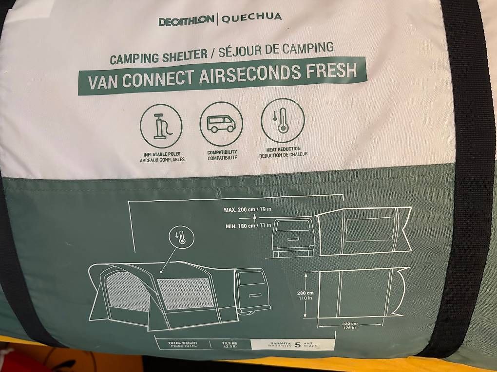 Verande & Tende da sole: Aufblasbares Vorzelt Bus – Usato da Davos-Wiesen venduto da nikita06