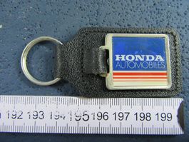 HONDA AUTOMOBILES SCHLÜSSELANHÄNGER LEDRIG VINTAGE