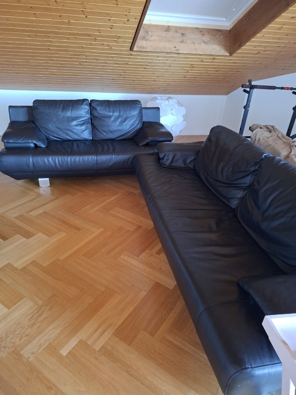 Divani: Echtledersofa schwarz – Usato da Ruswil venduto da kusiwyss