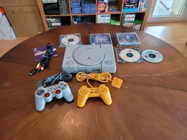 PS1 inklusive Spiele
