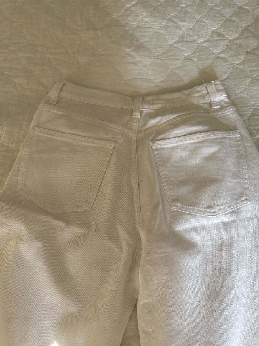 Massimo Dutti Jeans: Pantalon blanc Massimo Dutti, taille 38 – Usato da Genève venduto da Cicin 3