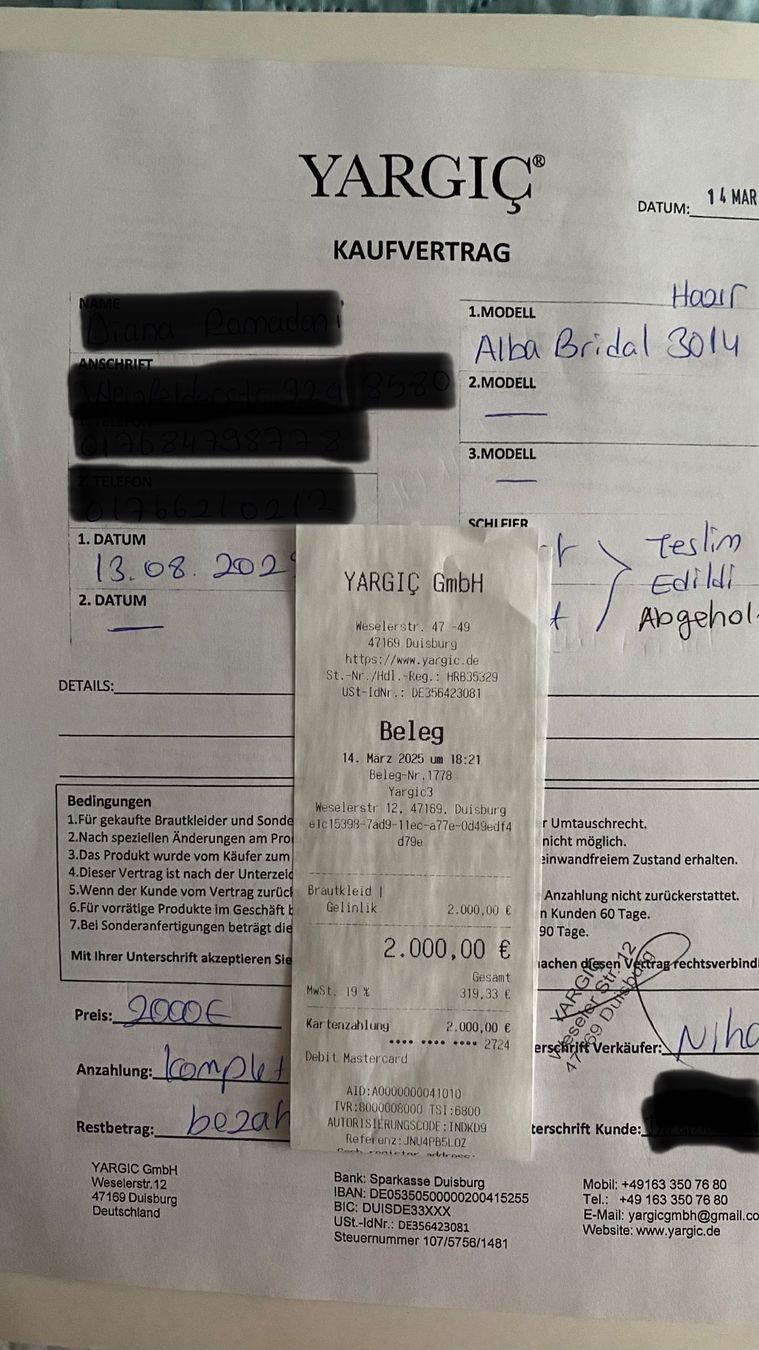 Vestiti: Hochzeitskleid – Nuovo e nell'imballaggio originale da Hefenhofen venduto da nickblue 3