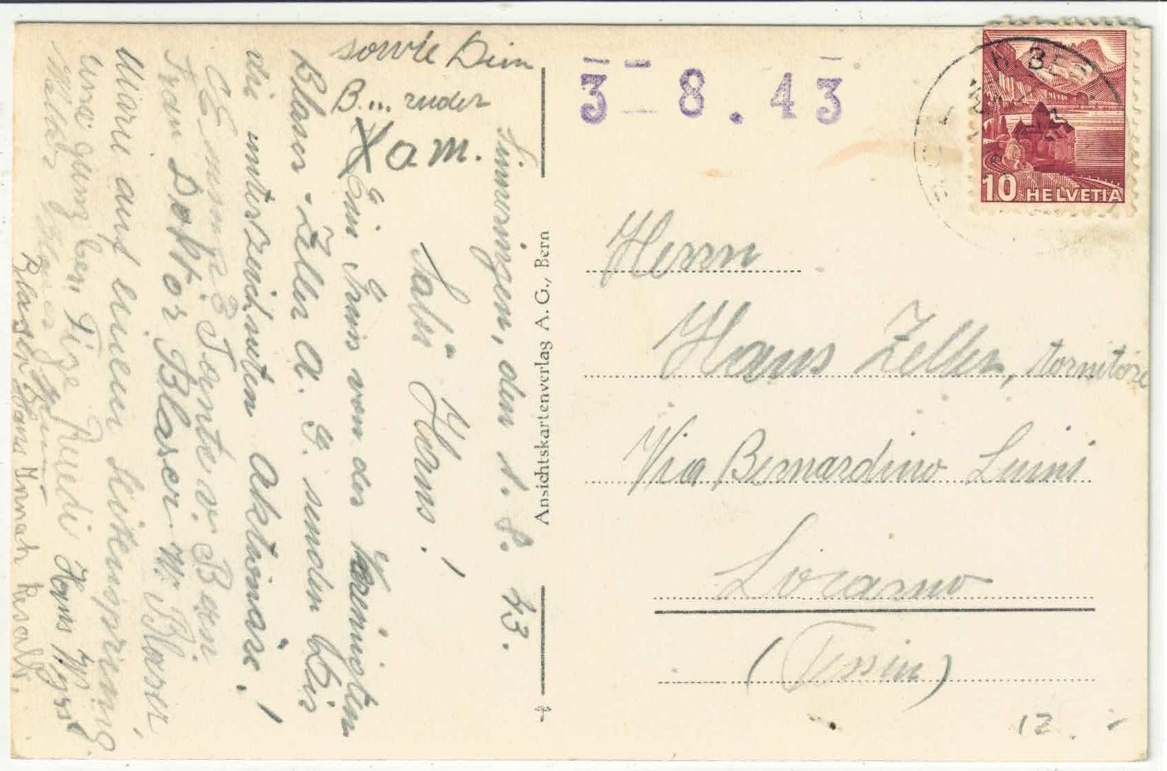 Cartoline postali: Sinneringen-Boll - Panorama – Usato da Ettingen venduto da Kartenplanet 1