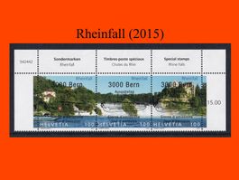 Vollstempel-Serie "Rheinfall" (2015)