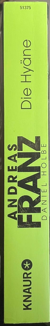 Libri: DIE HYÄNE - ANDREAS FRANZ - TASCHENBUCH – Nuovo (secondo la descrizione) da Buchs AG venduto da fischli610 2