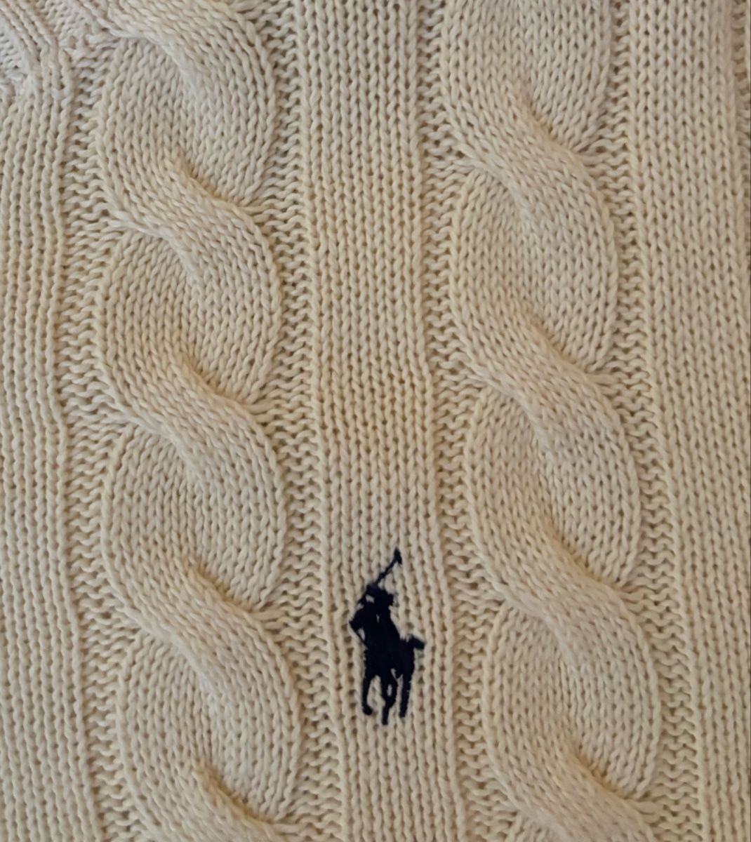 Ralph Lauren Pullover & Sweatshirts: Strickpullover Ralph Lauren Beige – Neu (gemäss Beschreibung) aus Basel von kleinerprinz 1