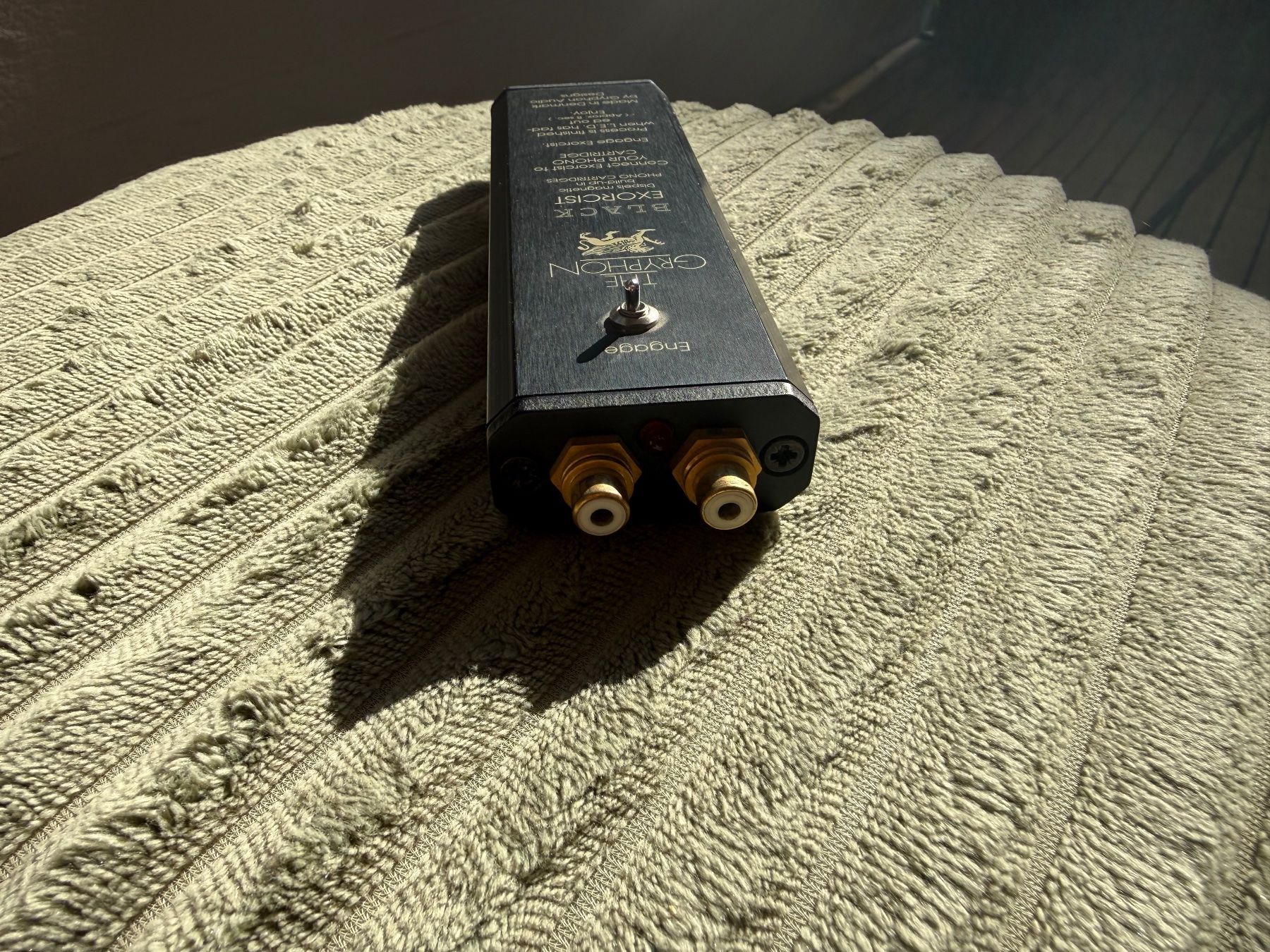 Amplificatori: The Gryphon Black Exorcist Phono Demagnetizer – Usato da Schlieren venduto da BT89 4