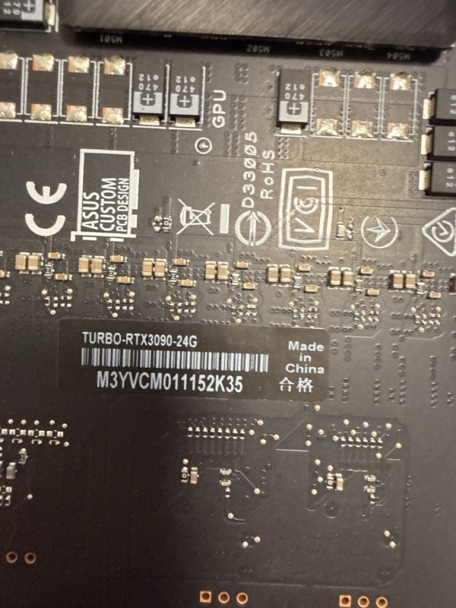 Asus Grafikkarten: ASUS GeForce RTX 3090 24G – Defekt aus Geroldswil von Micha.s 5