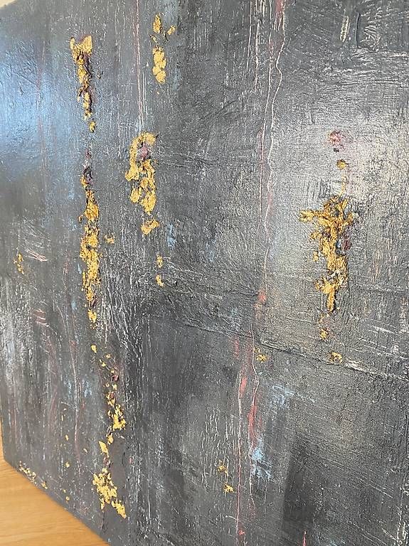 Gemälde: Gemälde schwarz / gold – Gebraucht aus Männedorf von jes_9bdf 1