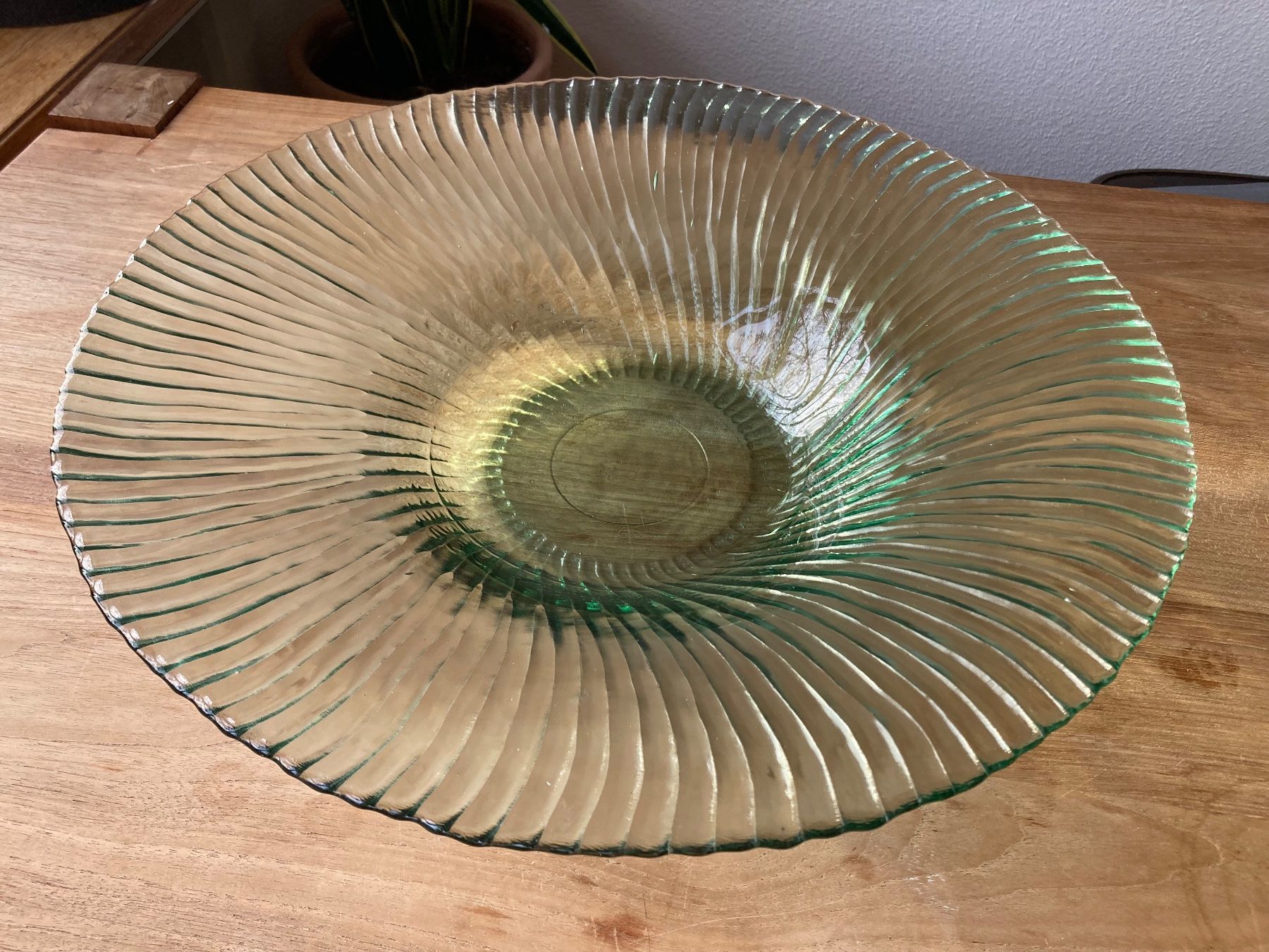 Verres: Schöne grosse Glasschale 47.5cm – D'occasion à Zürich par andres191