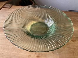 Schöne grosse Glasschale 47.5cm