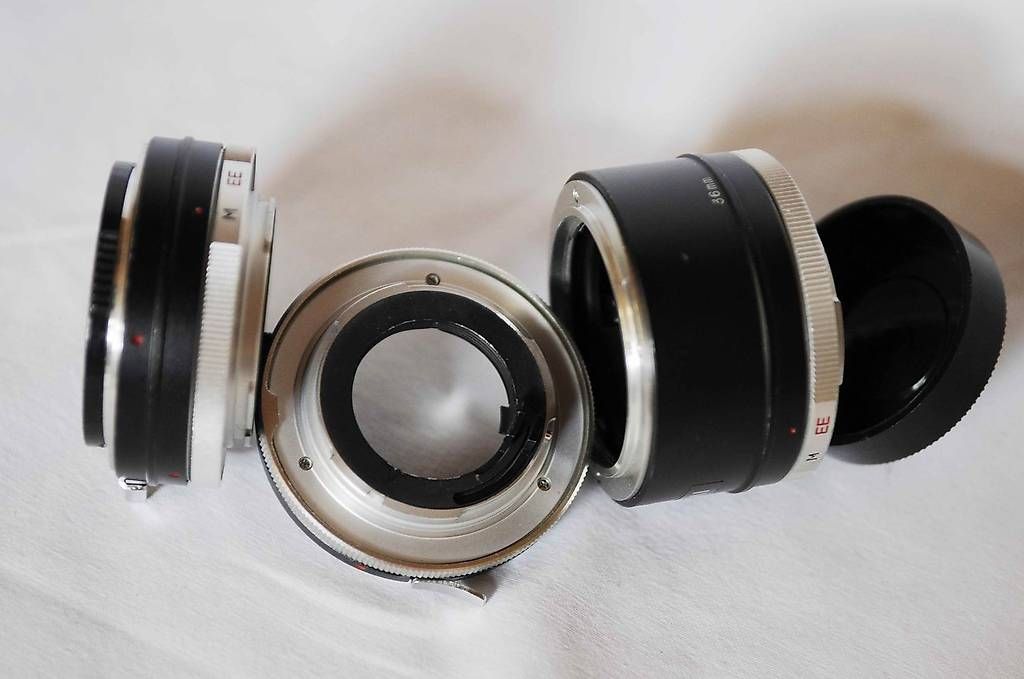 Foto-Adapter: Konica Makrozwischenringe – Gebraucht aus Basel von storchenricardo