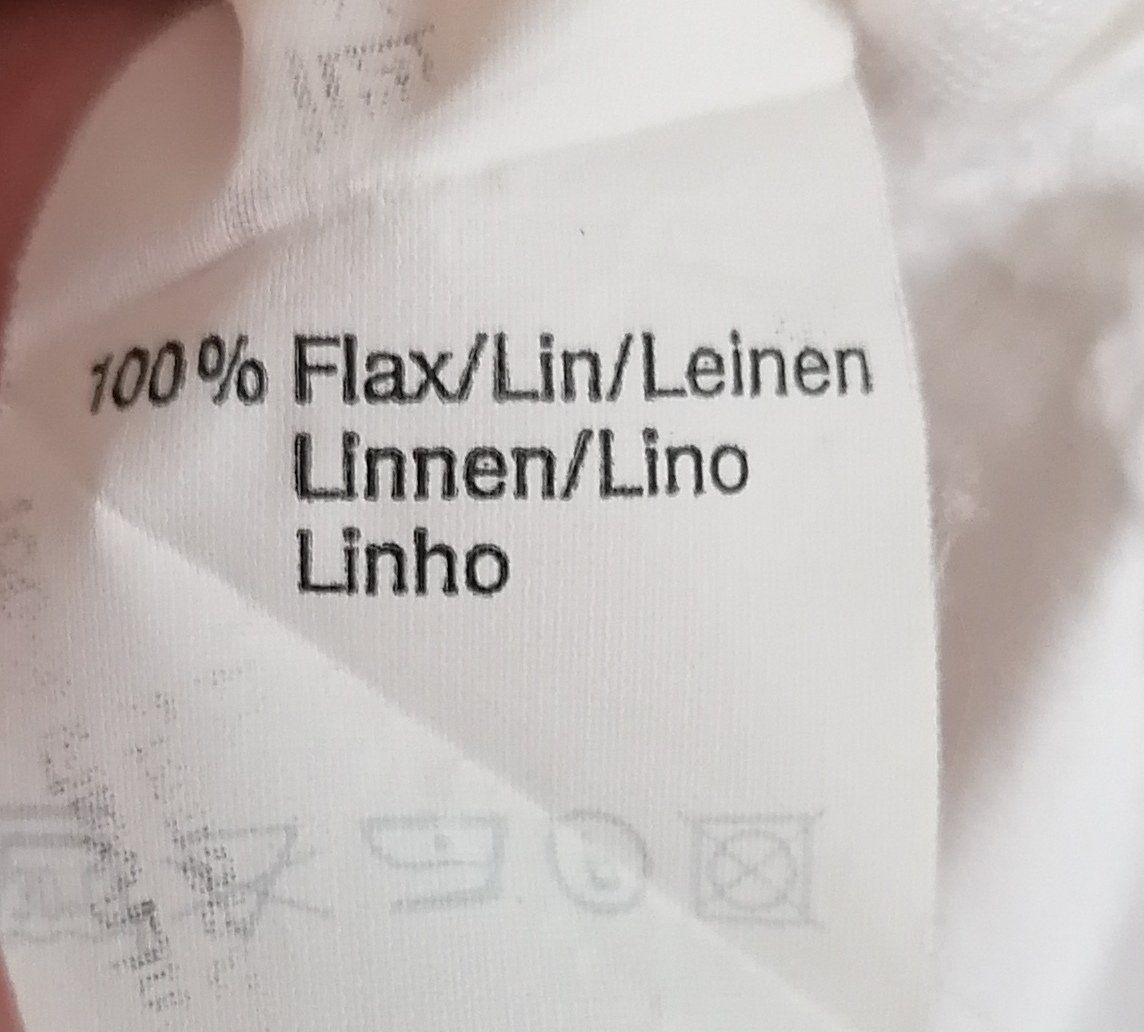 Top: Weisses Leinentop 42 – Usato da Wallisellen venduto da Muggeli1970 3