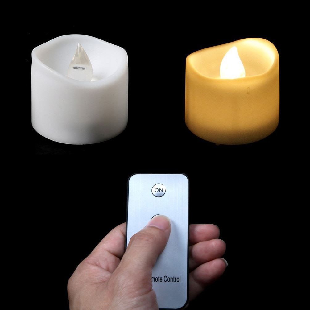 Kerzen: 3 Teelichtkerzen mit FB inkl. Batterien – Neu und originalverpackt aus Diepoldsau von preisparadies-ch 3
