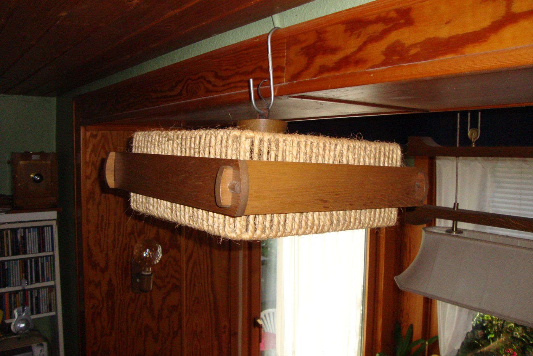 Lampadari & plafoniere: Deckenlampe, Deckenleuchte, Holz + Naturfasern – Usato da Bern venduto da carola31 2