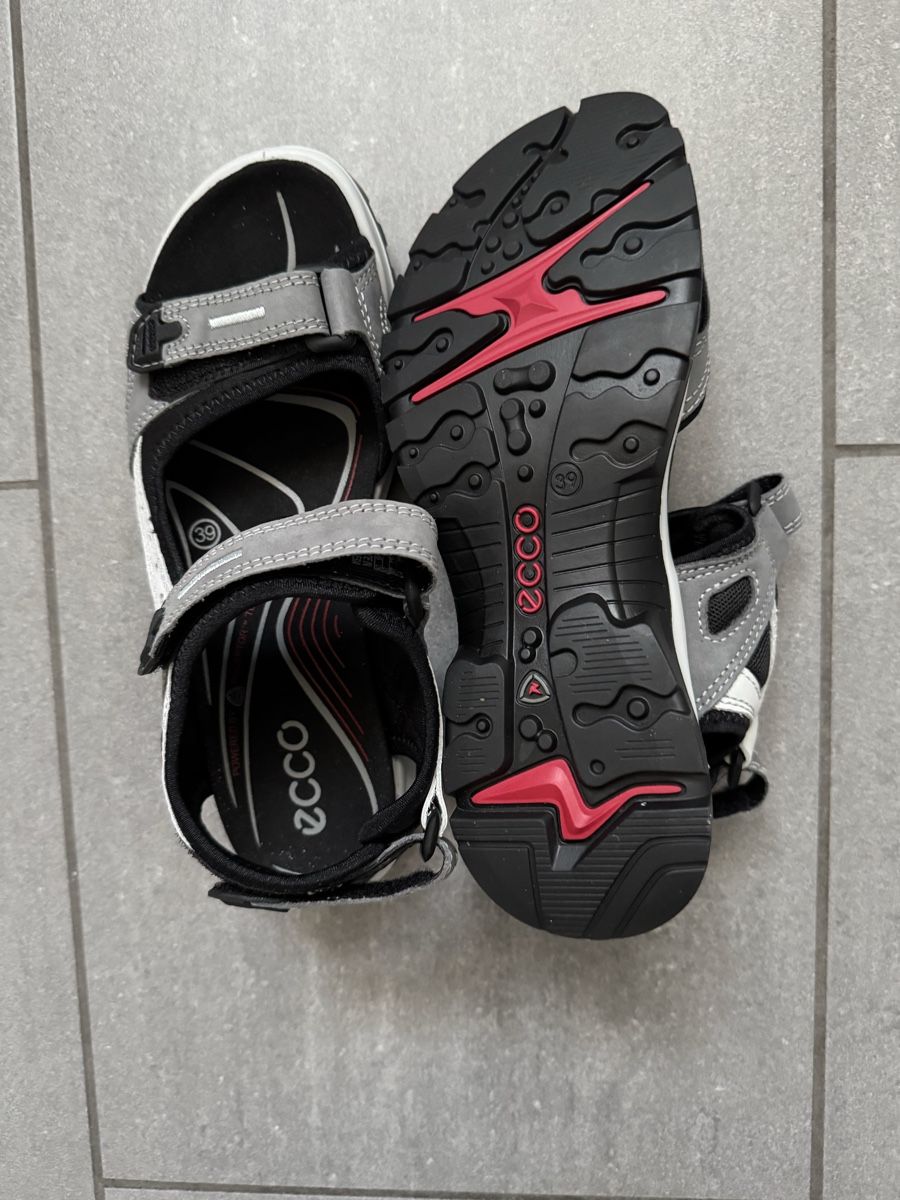Ecco Scarpe da donna: Trekkingsandale Ecco, grau Damen, Grösse 39 – Nuovo (secondo la descrizione) da Kloten venduto da el.kloten 2