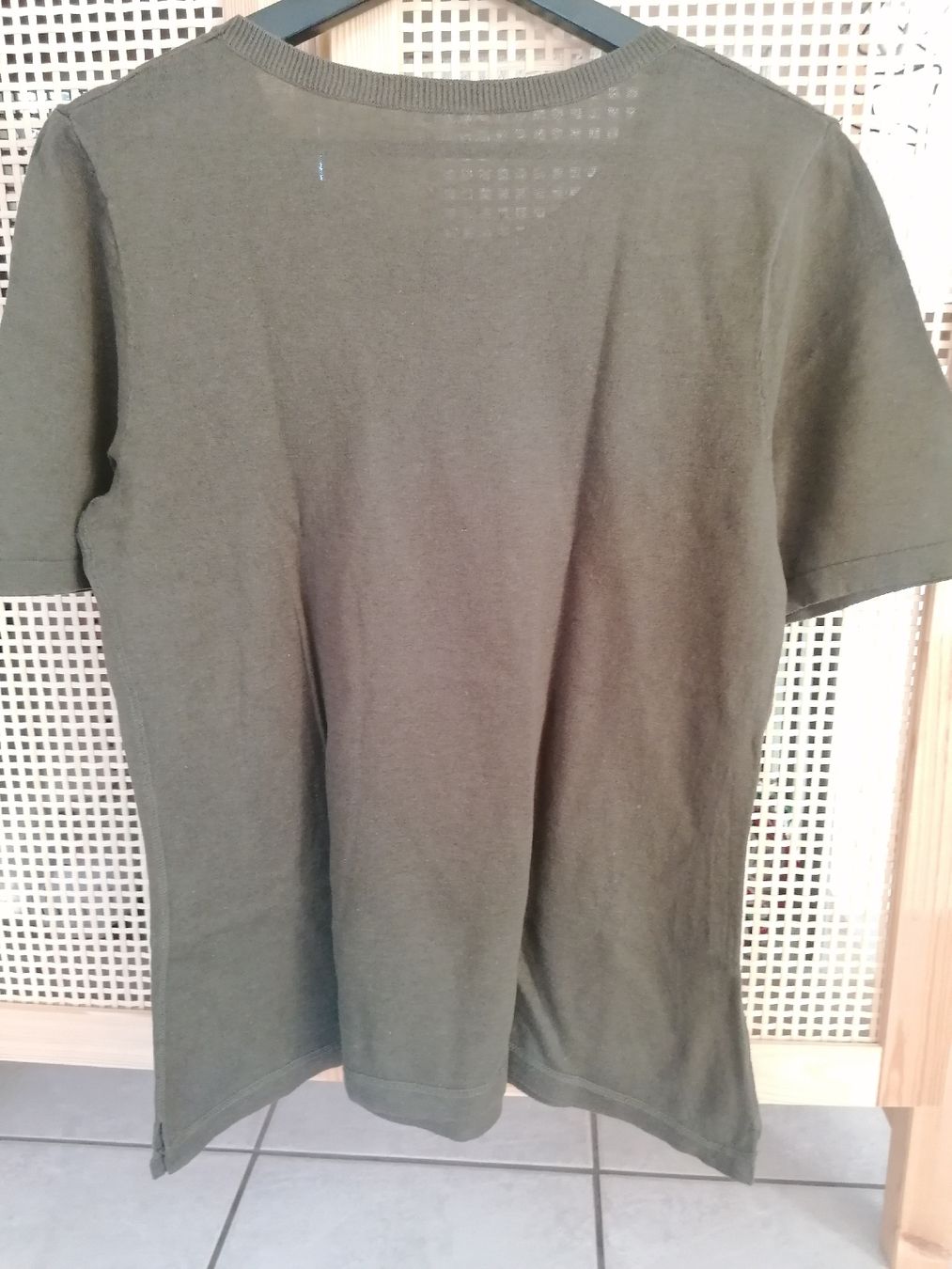 Maglioni & Felpe: Olivgrüner Kurzarmpullover – Nuovo (secondo la descrizione) da Schönenbuch venduto da sop_n7zd 1