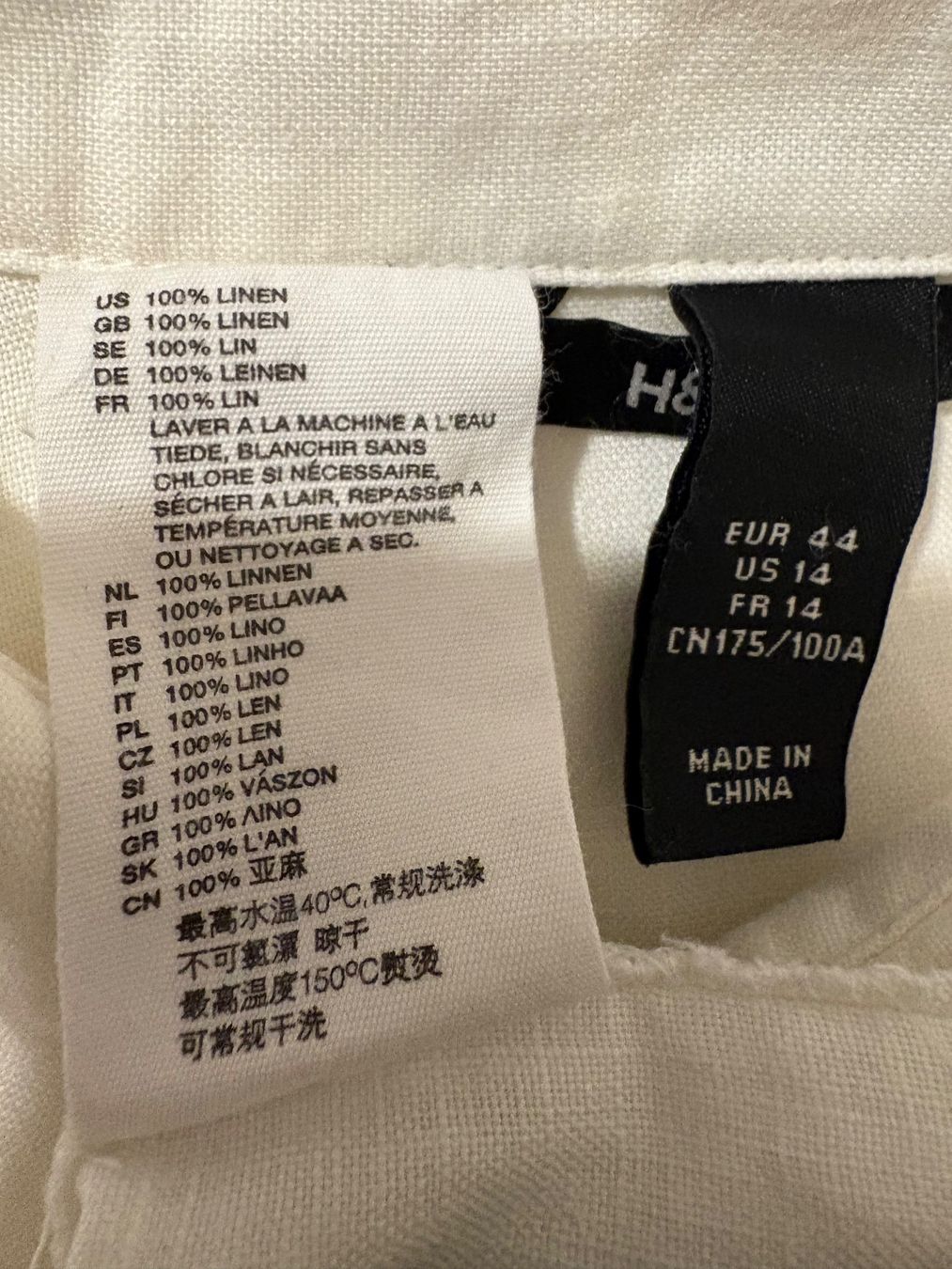 H&M Chemisiers: Leinen Hemd gr44 NEU – Neuf (Voir description) à Niederbipp par blu_jw7r 5
