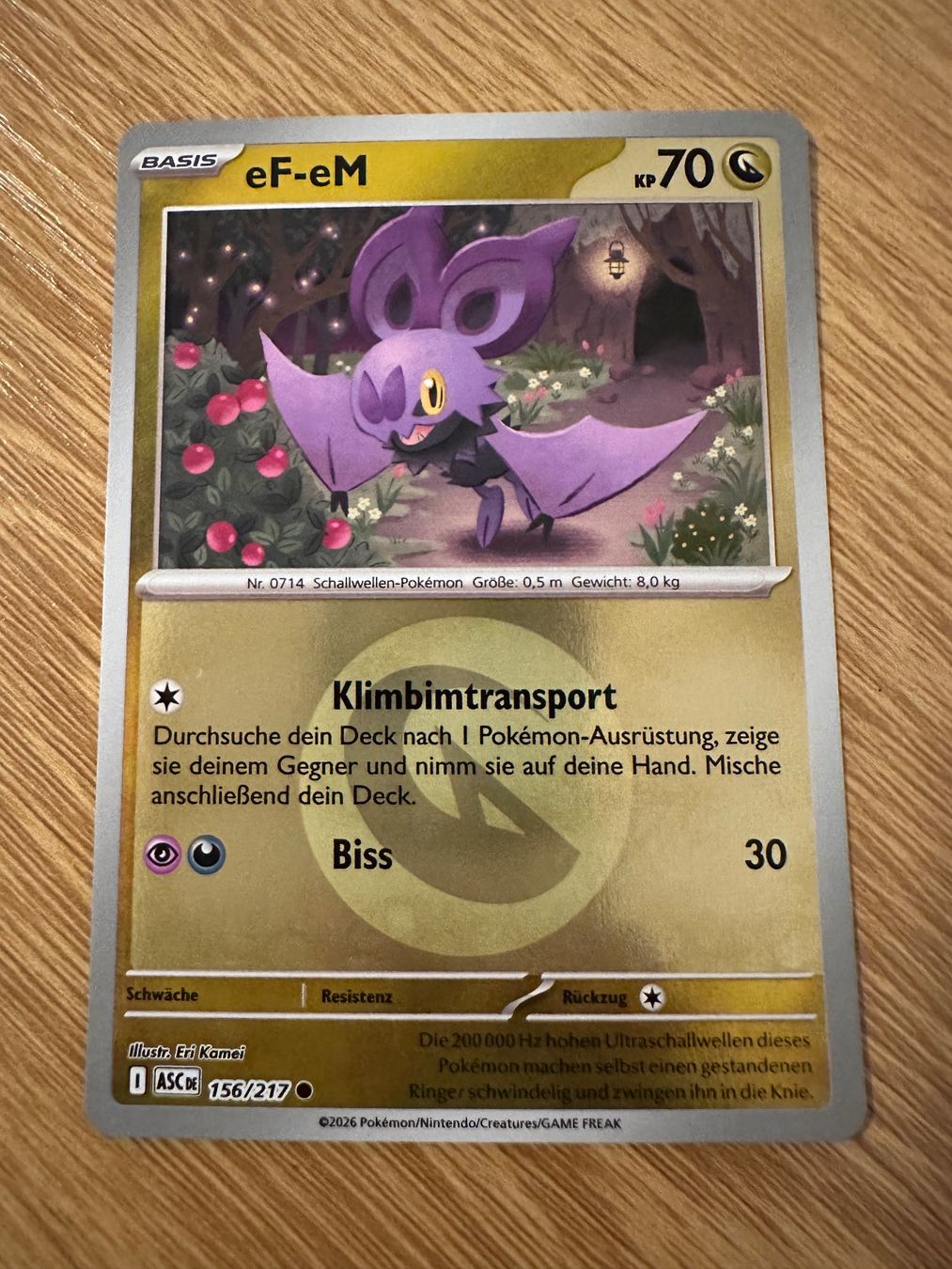 Pokémon Carte collezionabili: eF-eM #156/217 NM Deutsch Reverse-Holo – Nuovo (secondo la descrizione) da Winterthur venduto da sah_gn89