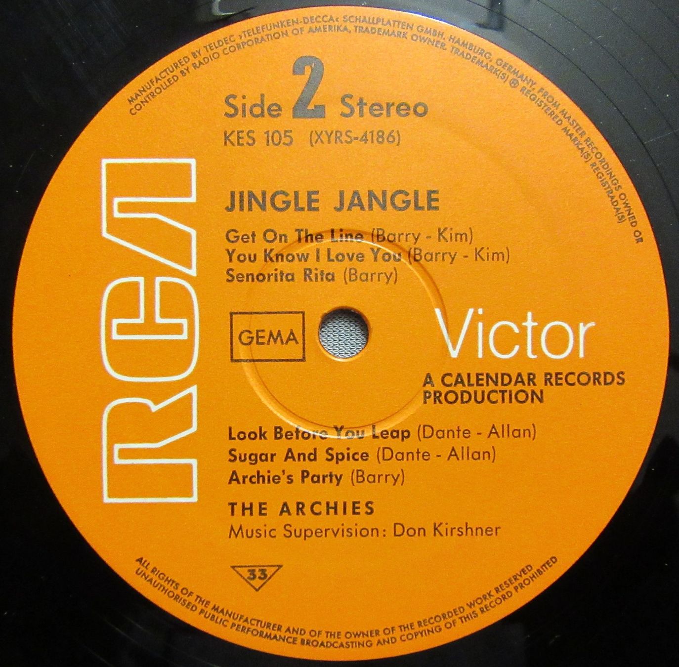Dischi in vinile: The Archies - jingle jangle - LP ab CHF 2.00 – Usato da Auenstein venduto da Padabimbim 4