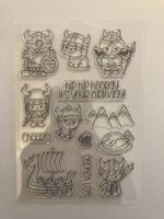 Clear Stamp / Silikonstempel Wikinger