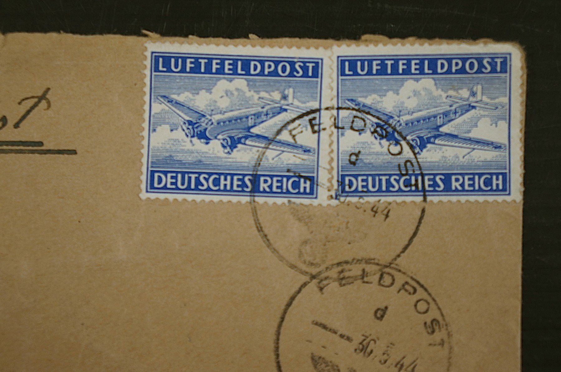 Tutti i francobolli: Historische Briefe & Postkarten mit Luftfeldpostkarten – Usato da Basel venduto da bk_brockibasel 1