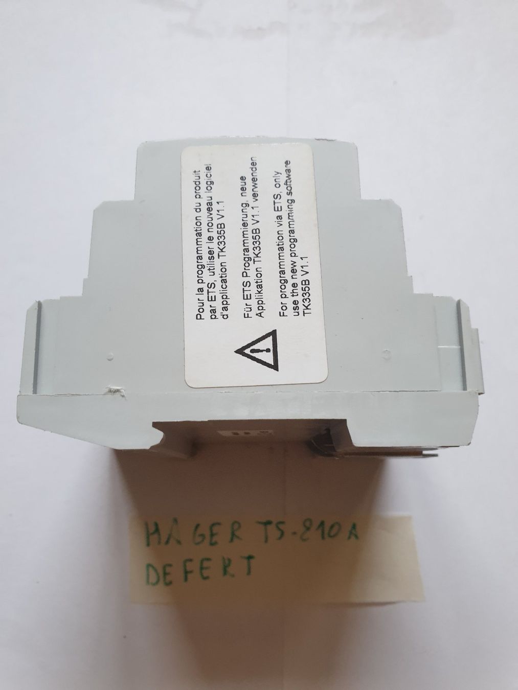 Hager Componenti elettronici: Hager TS-210A / VENDU COMME DEFECTUEUX – Difettoso da Moudon venduto da Amaroli7 4