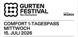 1 Gurtenfestival 1-Tagespass Comfort 15. Juli 2026