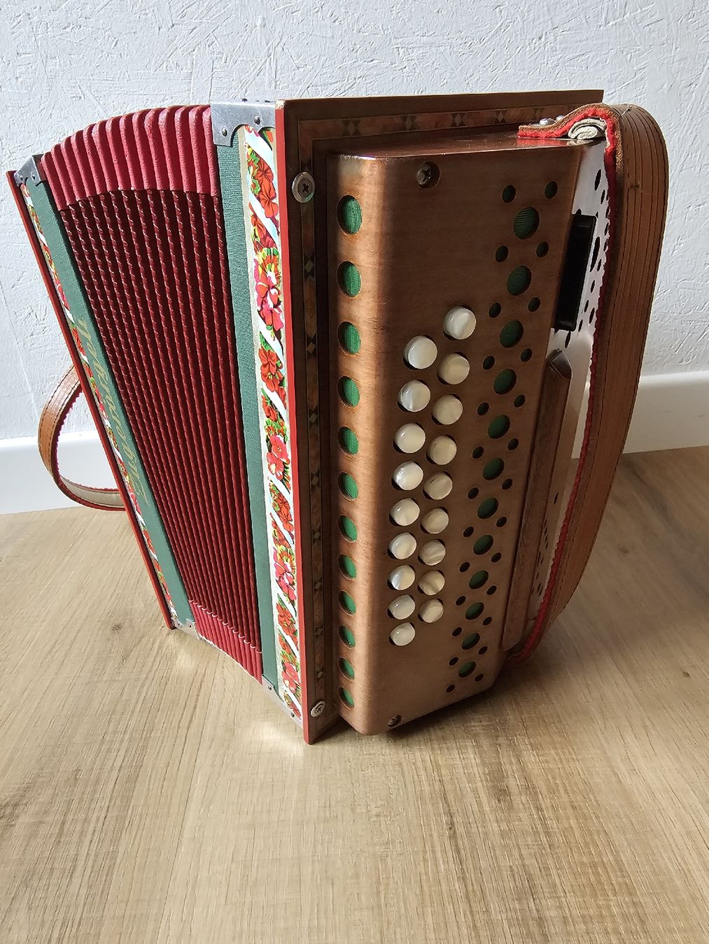 Strumenti musicali: Zugerörgeli Handorgel TOP Zustand inkl. Koffer – Usato da Berneck venduto da Spigi88 1