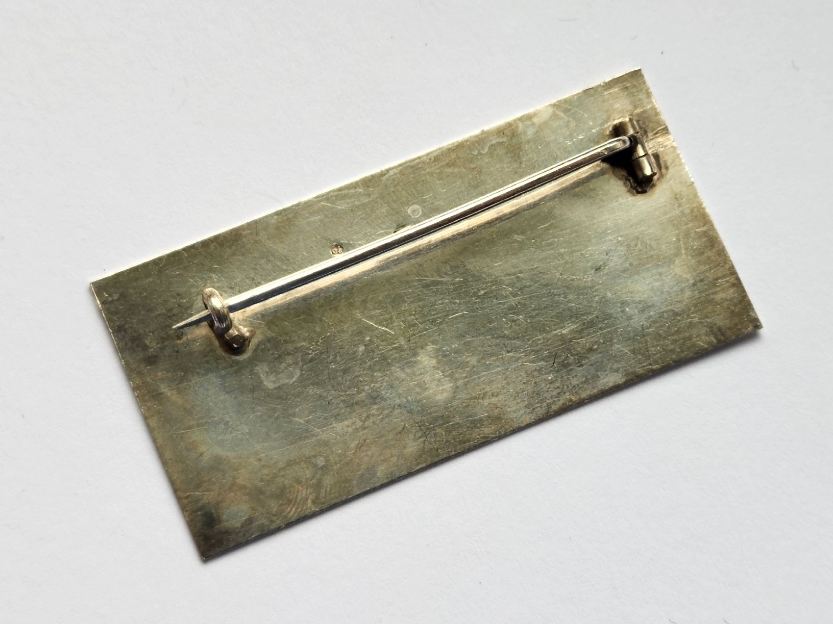 Spille & Fermagli: Vintage Brosche mit Monogramm - 800 Silber – Usato da St. Gallen venduto da GIULESGG 3