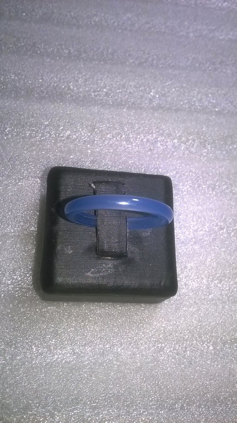 Bagues: ring echt achat,,,,gellblau – Neuf (Voir description) à Basel par bijoutrie_4
