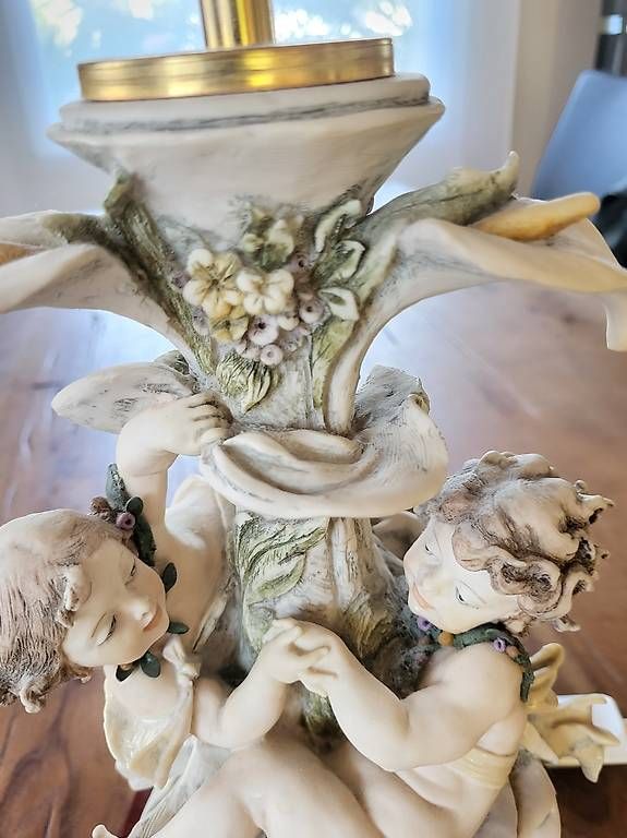 Statuette: Giuseppe Armani Florence Tischlampe, Engel – Usato da Henggart venduto da Purzel7798 2