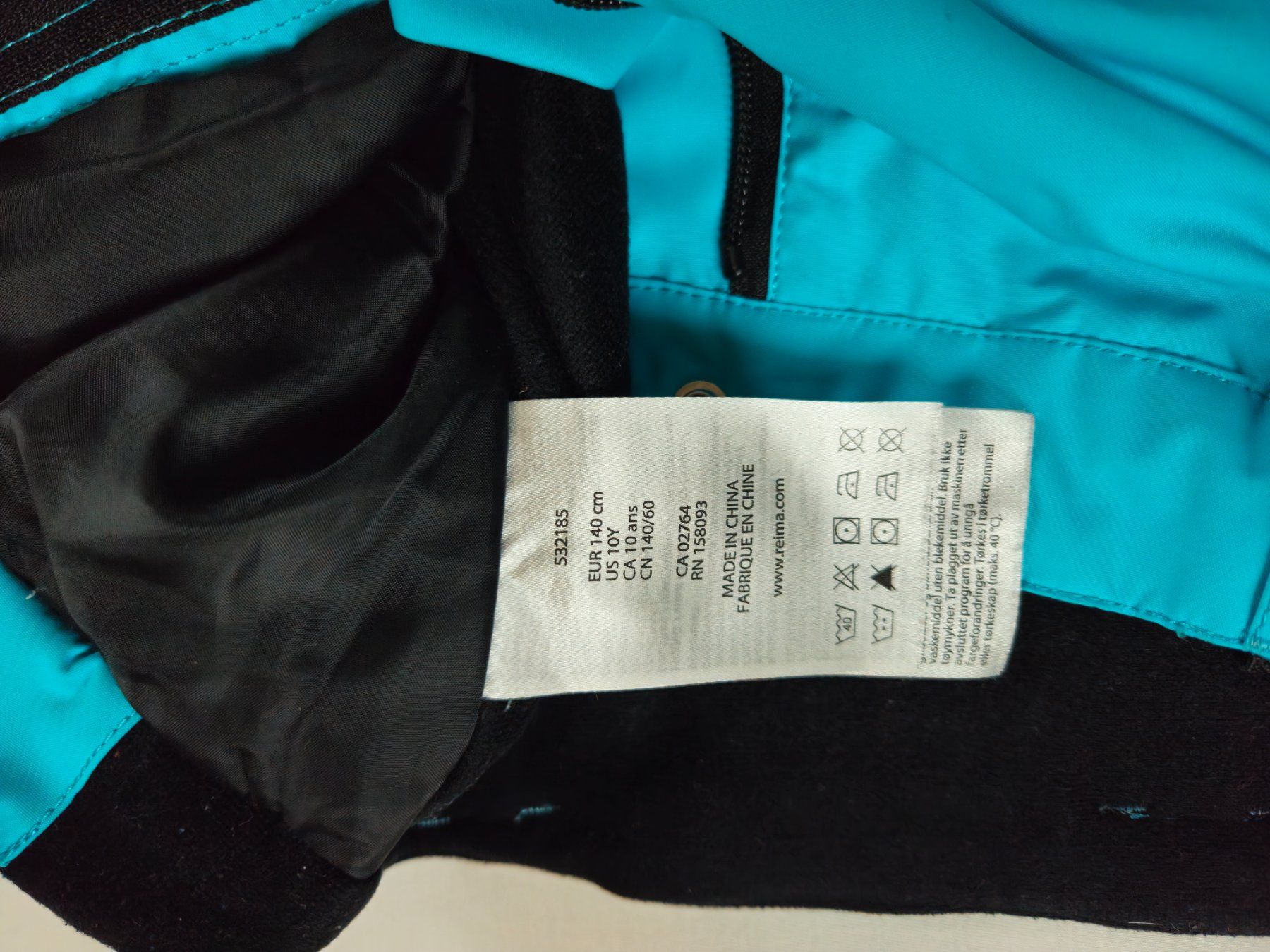 Reima Pantaloni: Reima Tec Wingon Skihose Grösse 140 – Usato da Riehen venduto da Herr_Habido 5