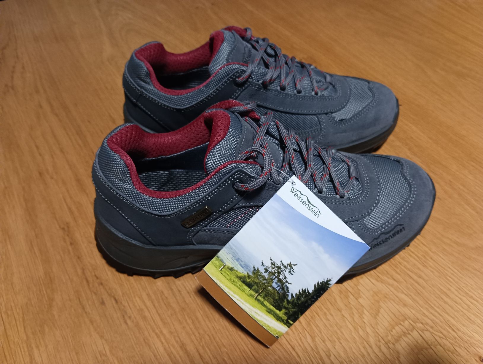 Damenschuhe: Trekkingschuhe Wanderschuhe Weissenstein Damen Gr. 38 NEU – Neu und originalverpackt aus Densbüren von H-76 3