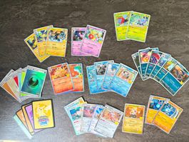 Lot de 27 cartes pokémon - 30 ans - FR