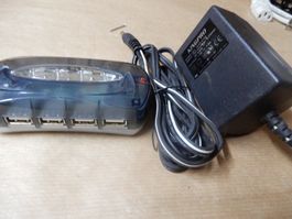 Kingpro USB Hub mit Netzteil