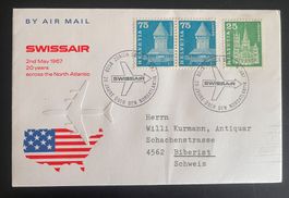 Swissair 20 Jahre über den Nordatlantik, 1967