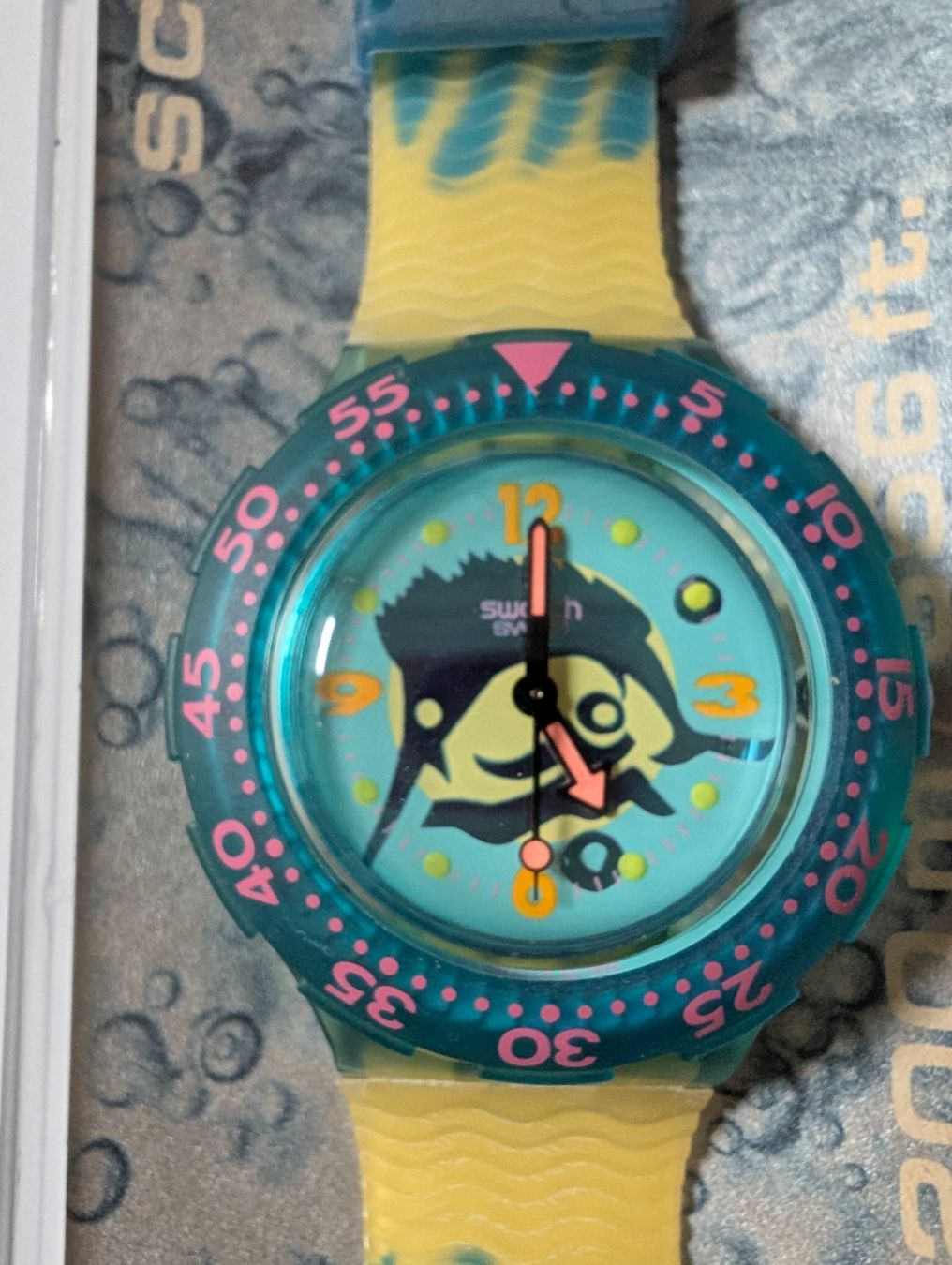 Swatch Orologi: Swatch Scuba SDG101 Sworldfish – Nuovo (secondo la descrizione) da Ettingen venduto da Kartenplanet 2