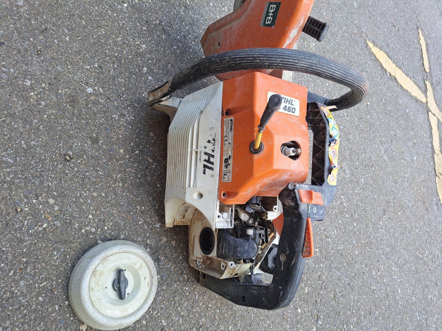 Stihl Sägen: Stihl TS 460  Betonfräse – Defekt aus meiringen von moto30 6