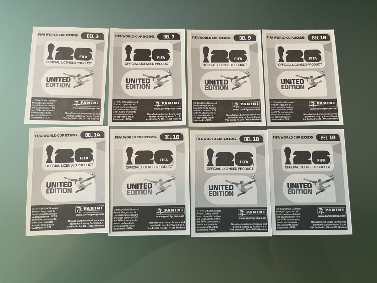 Panini Carte collezionabili: Paninis, 58 stickers, groupes G & H – Nuovo (secondo la descrizione) da Corgémont venduto da dam_8lw7