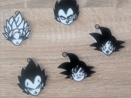 Dragon Ball Saiyan - Goku (Kid, Adult, SSJ), Vegeta x2