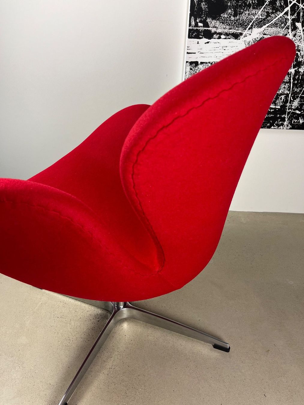 Sedie: Design-Drehsessel in Rot – Nuovo (secondo la descrizione) da Münchenstein venduto da AndreHaus 3