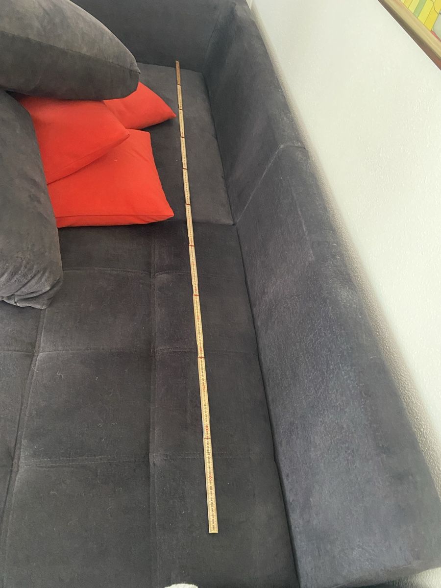 Divani: Ecksofa Dunkelgrau mit vielen Kissen – Usato da Sachseln venduto da Resik 4