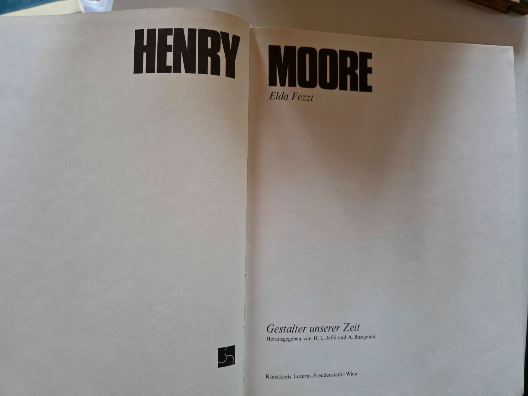 Libri: Henry Moore - Gestalter unserer Zeit - 1971 – Usato da Walterswil BE venduto da Lonitti 8
