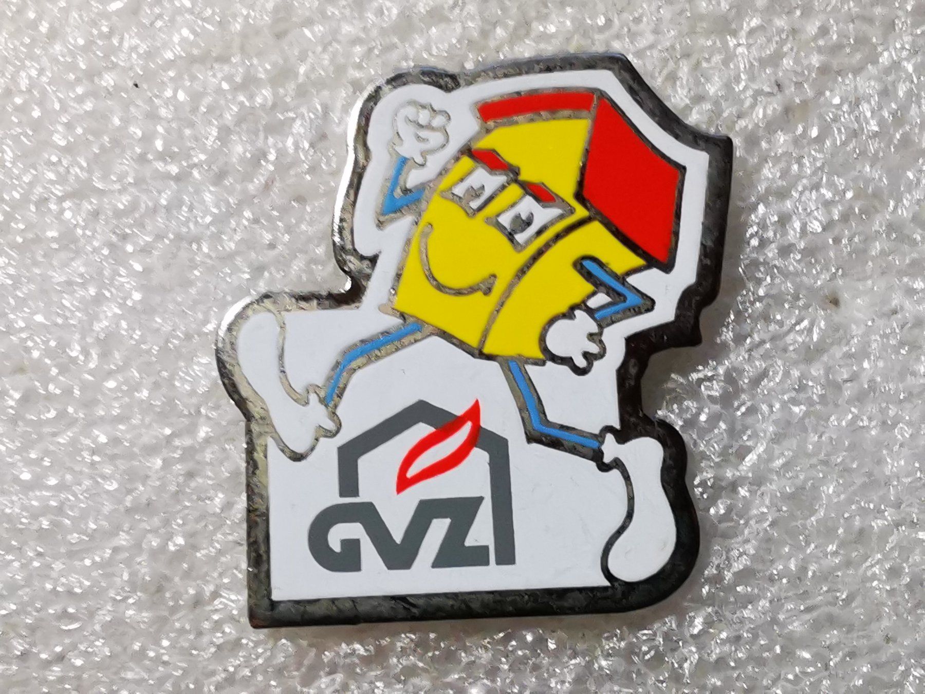 Placchette & Badge: Ansteckpin 35: GVZ – Usato da Oppligen venduto da Pin-Fall-Shop