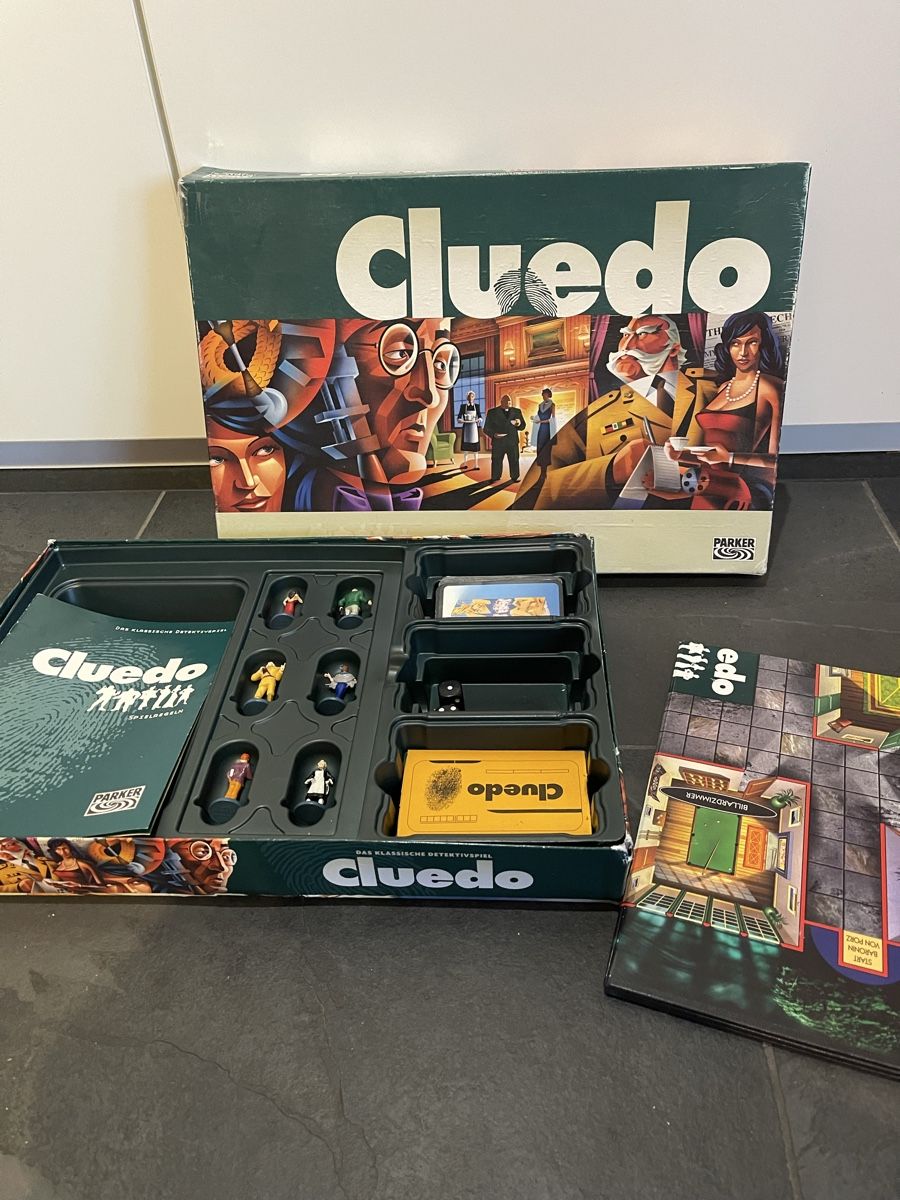 Parker Giochi: Parker Cluedo Brettspiel – Usato da Bassersdorf venduto da Sandy456