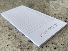 bloc-note "To Do List" - 10 x 21 cm, 50 pages